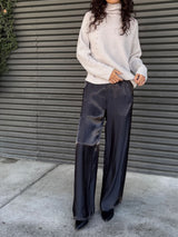 Francine Pant in Lustre - Graphite
