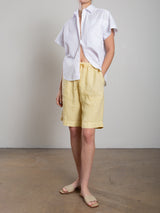 Jem Short in Heritage Linen - Butter