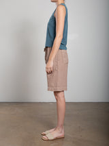 Jem Short in Heritage Linen - Sesame