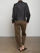 Ezra Pant in Tencel Twill - Army