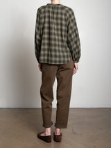 Ezra Pant in Tencel Twill - Army