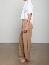 Royce Pant in Cotton Tencel - Chai