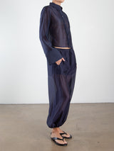 Mica Balloon Pant in Gossamer - Navy