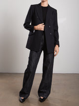Trudi Blazer in Tropical Wool - Black