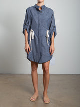 Tracy Jacket in Linen Twill - Night