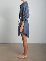 Tracy Jacket in Linen Twill - Night