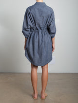 Tracy Jacket in Linen Twill - Night
