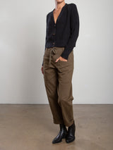 Bree Cotton Cardigan - Black