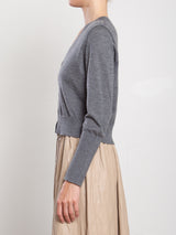 Remy Cardigan in Featherweight Cashmere - Harbor