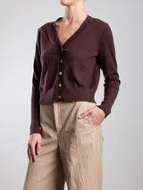 Remy Cardigan in Featherweight Cashmere - Rye