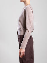 Remy Cardigan in Featherweight Cashmere - Toast