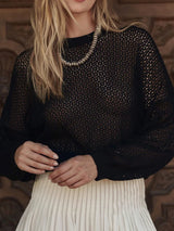 The Crochet Pullover