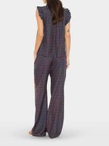 Vaughn Pant - Navy Diamond