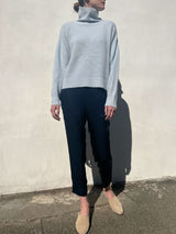 Ainsley Pant in Vintage Satin - Night *Final Sale*