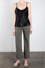 Dawn Cami Vintage Satin - Black