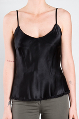 Dawn Cami Vintage Satin - Black