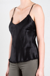 Dawn Cami Vintage Satin - Black