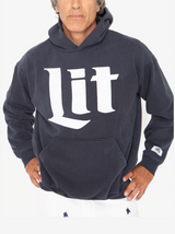 Cloney Lit/Killer Hoodie in Navy