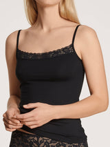 Spaghetti Cami Top Lace
