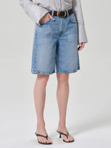 Court Denim Short in Cupid