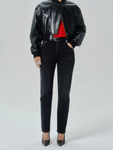90's French High Rise Straight in Andreas