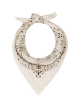 The Silk Bandana - Cream