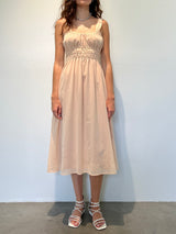 Dria Leon Evelyn Dress - Peach