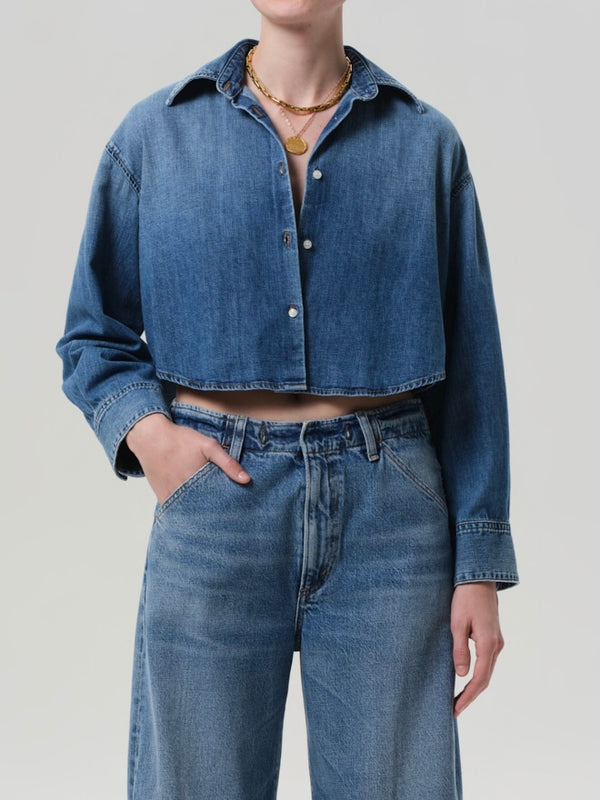 Ana Cropped Shirt