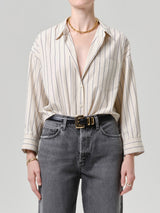 Petit Ami Shirt in Ramble Stripe