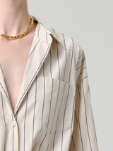 Petit Ami Shirt in Ramble Stripe