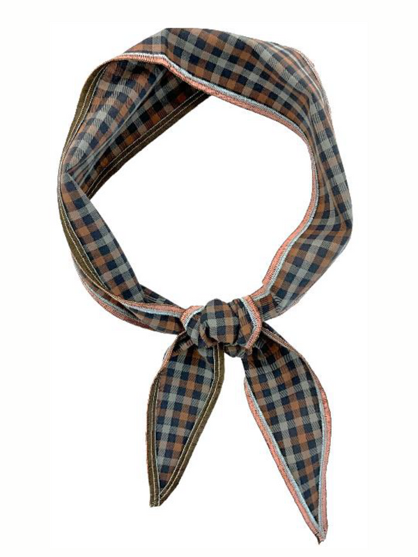 The Little Project Dandy Scarf - Copper Check