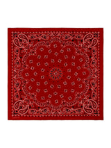 The Silk Bandana  - True Red