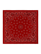 The Silk Bandana - True Red