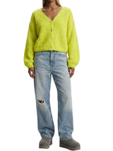 Cornelia Cropped - Neon Yellow