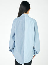 Denim Diana Shirt - Blue/White