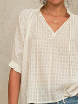 Etta Short Sleeve Top