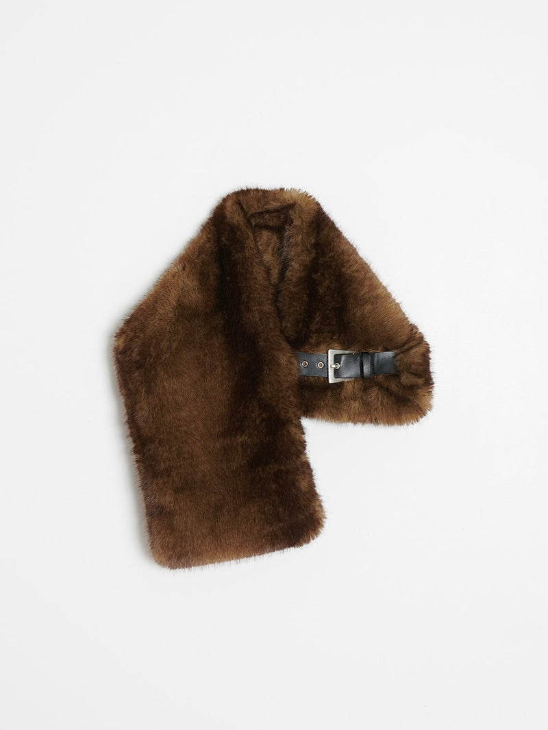 Rowen Faux Mink Scarf