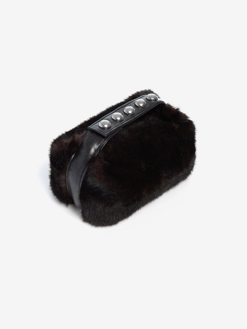 Marfa Shaved Mink Pochette