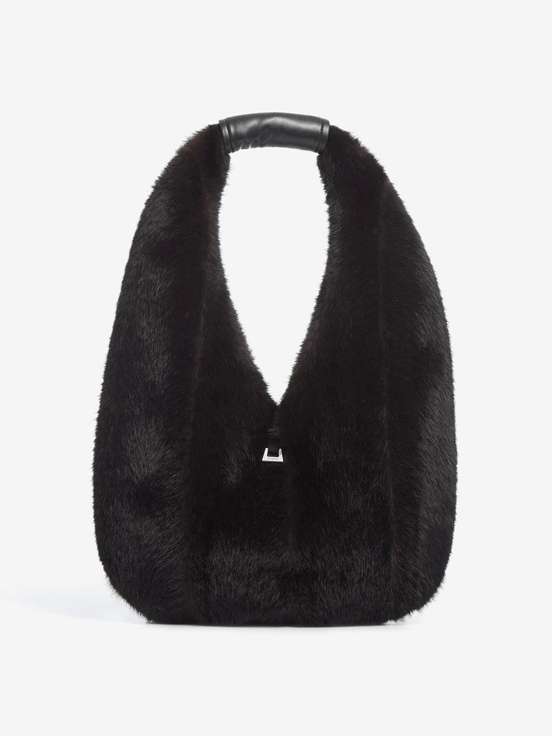 Colette Shaved Mink Bag