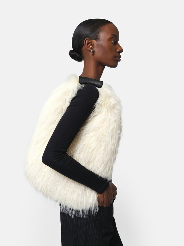 Colette Shaved Mink Bag