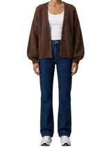 Lee Short Cardigan - Cocoa