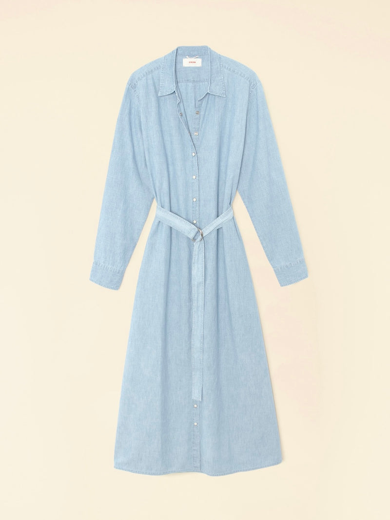 Bowen Dress - Dusty Blue