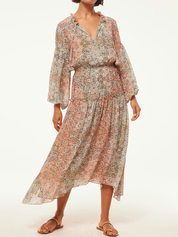 Tasia Dress - Ombre Tapestry