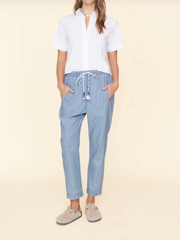 Draper Pant - Dusty Blue