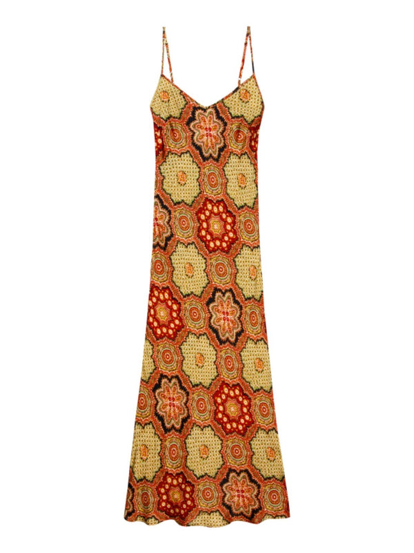 The Savannah Dress - Patchwork Print