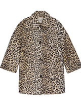 The Car Coat - Vintage Leopard