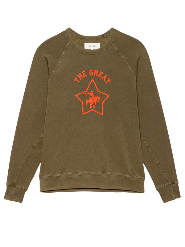 The Collage Sweatshirt with Rodeo star Graphic