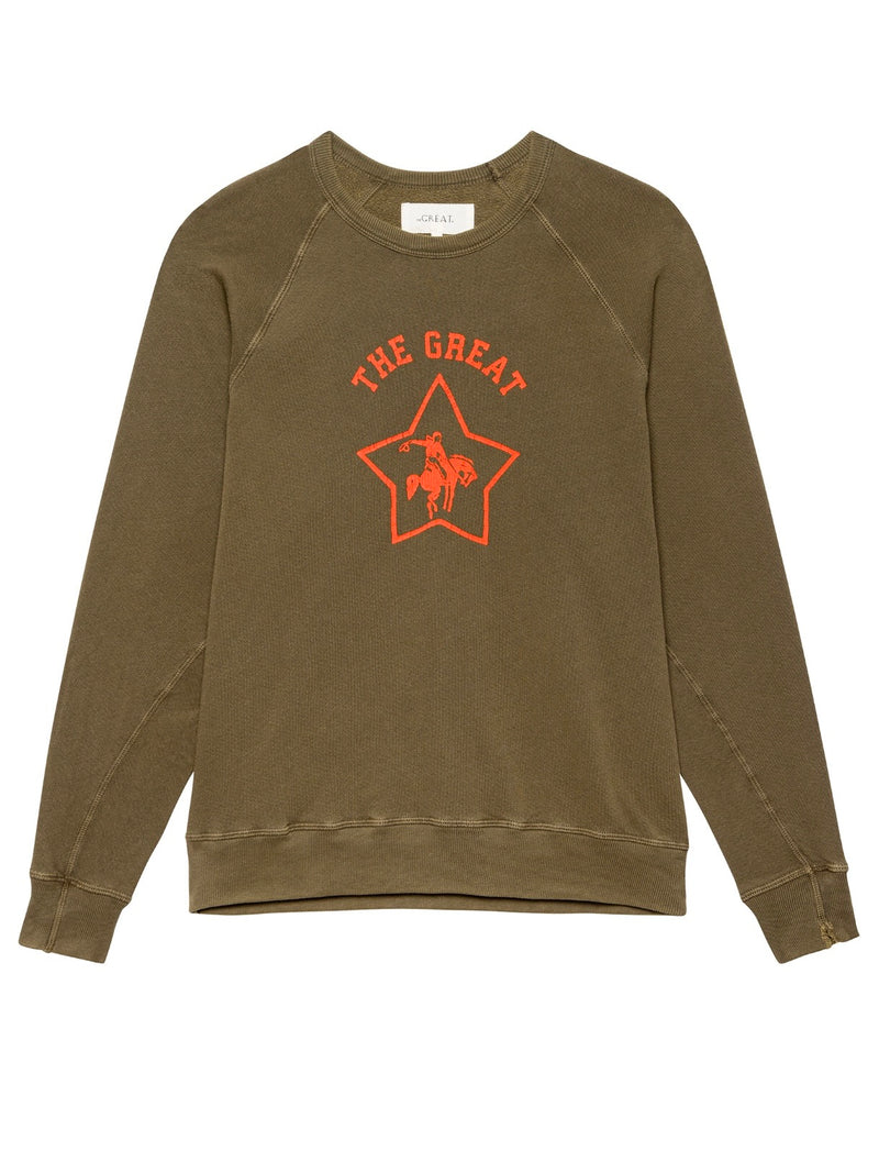 The Collage Sweatshirt with Rodeo star Graphic
