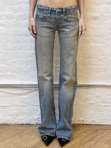 Boy Flare in Wilted Stretch Blue