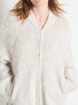 Niby Zippered Cardigan